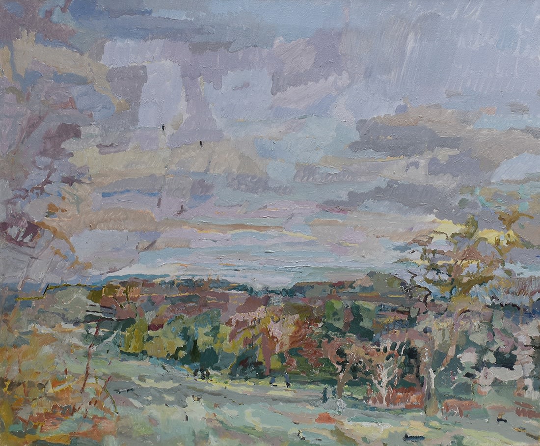 Catharine Davison RSW, The Look of Winter, (Craiglockhart)