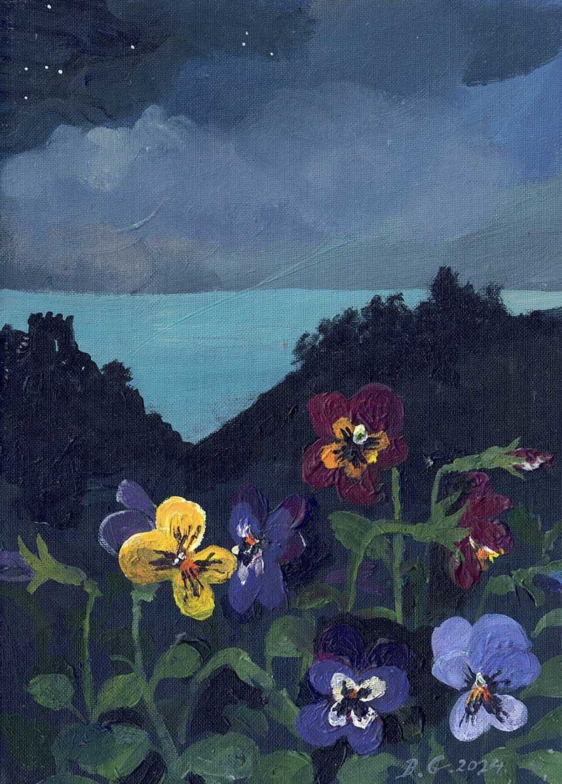 Brita Granström, Violets (312)