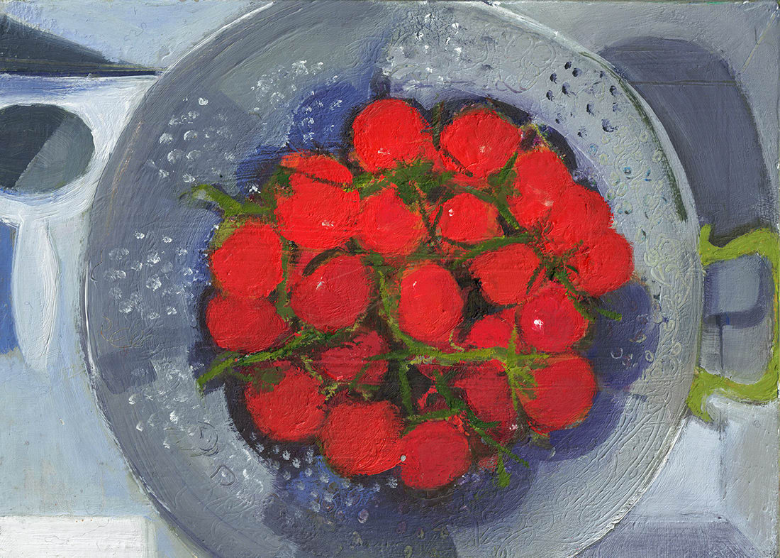 Mary Breen, Washing Tomatoes in an Italian Sink (238)