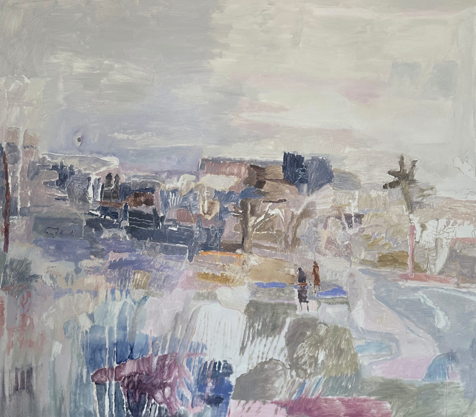 Catharine Davison RSW, The Dawn Begins (Craighouse)