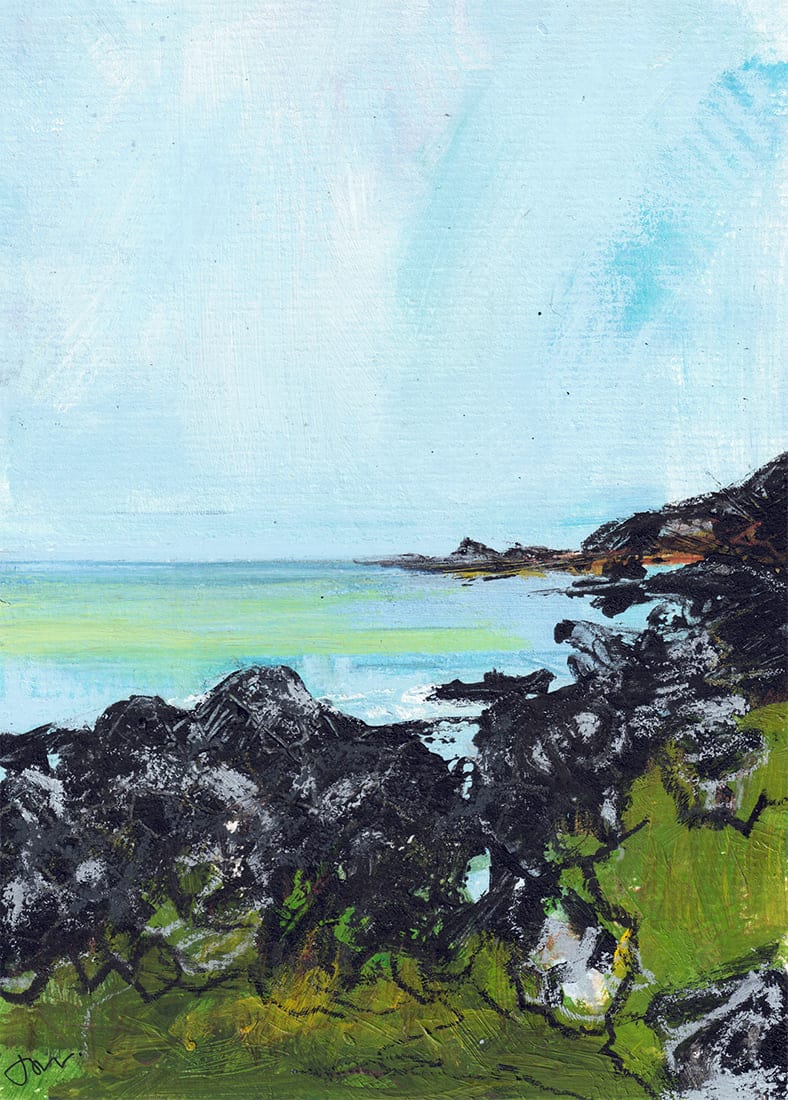 Hilary Joiner, Ardnamurchan Rocks (263)