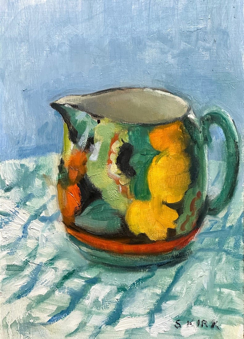 Suzanne Kirk, Gray’s Pottery Art Deco Jug (167)