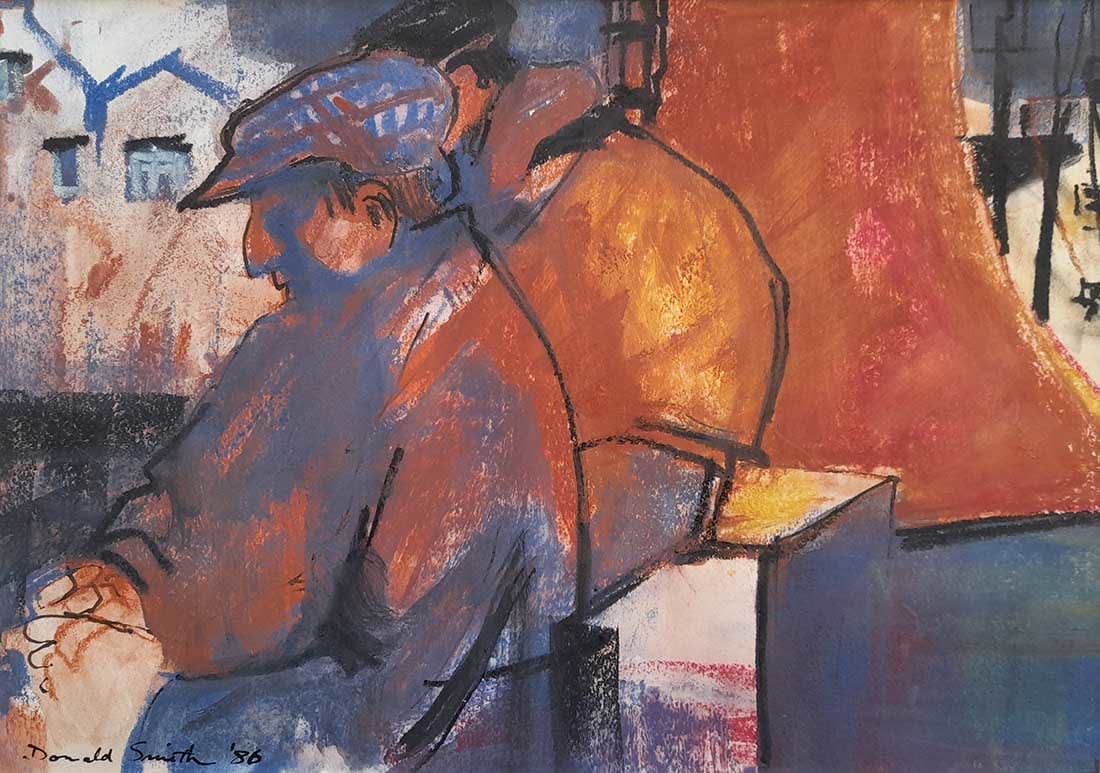 Donald Smith (1926–2014), Fishermen , 1986