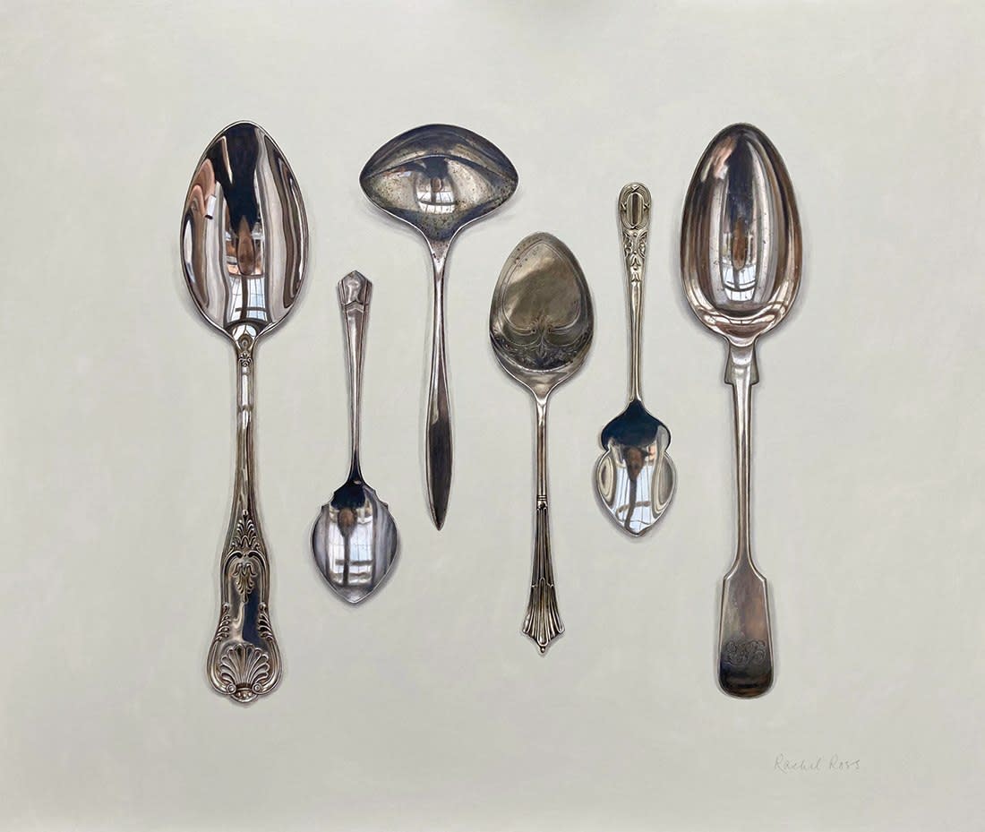 Rachel Ross, Jam spoons arranged