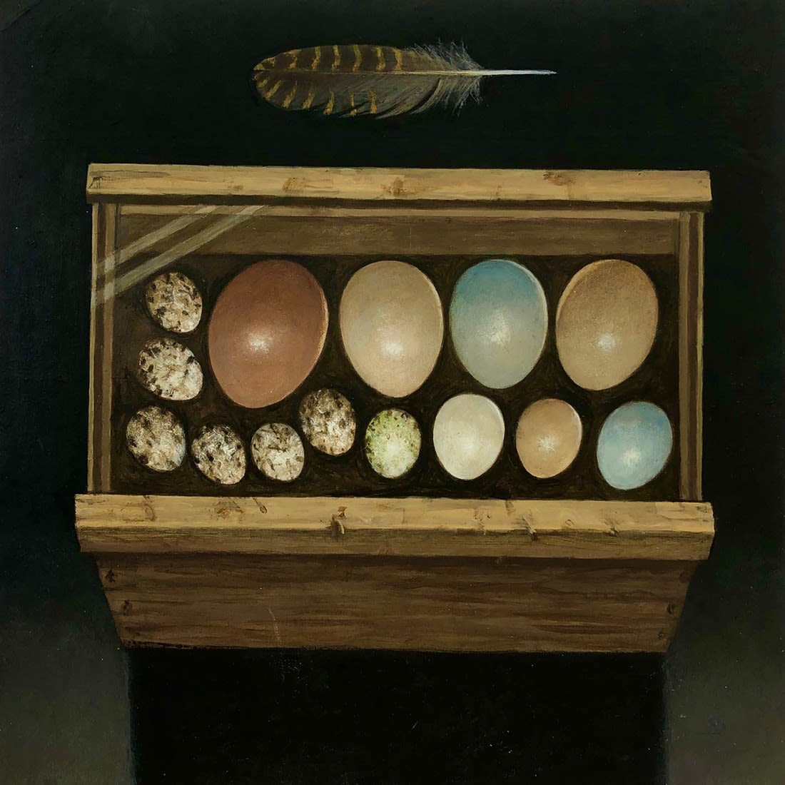 James Fairgrieve RSA RSW, Egg Box