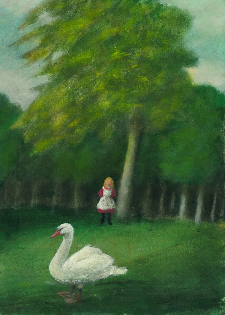 James Tweedie RGI, Study for The Swan (46)