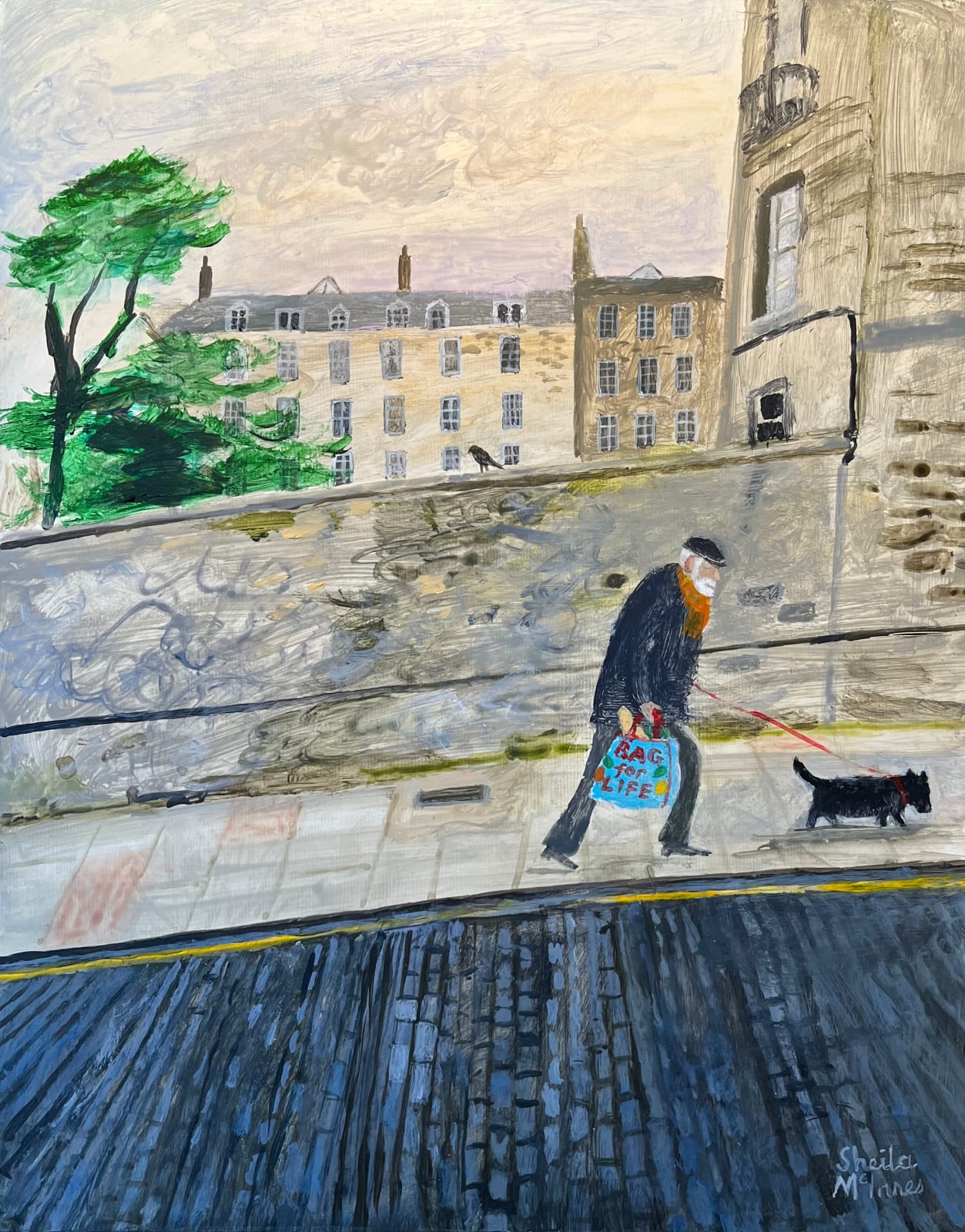 Sheila McInnes, Hillwalking from Stockbridge