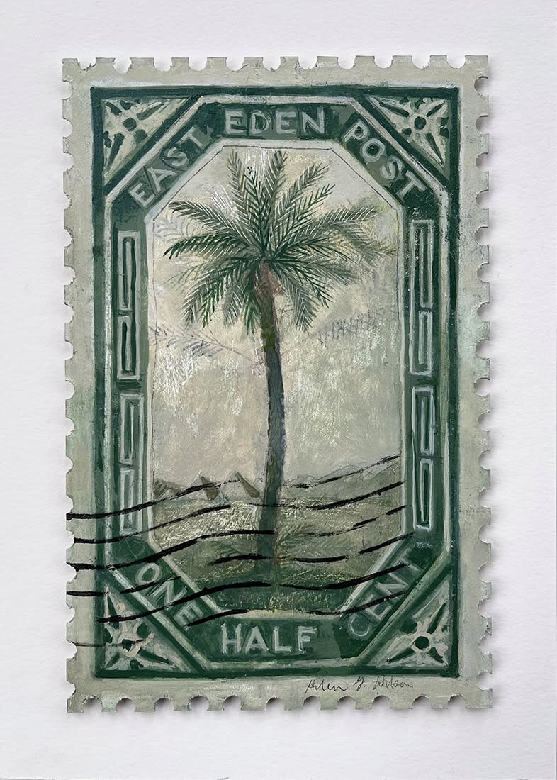 Helen Wilson RSW RGI PAI, Date Stamp (Green) (165)