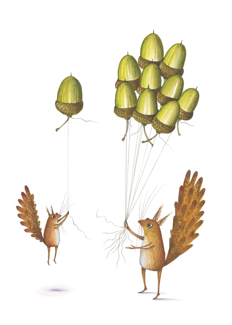 Clare Mackie, Acorn Balloons (18)