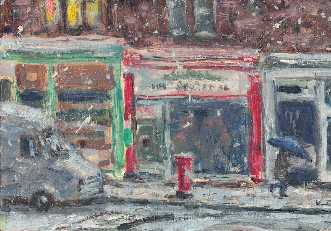 Henry Kondracki RSA, Post Box in Snow (334)