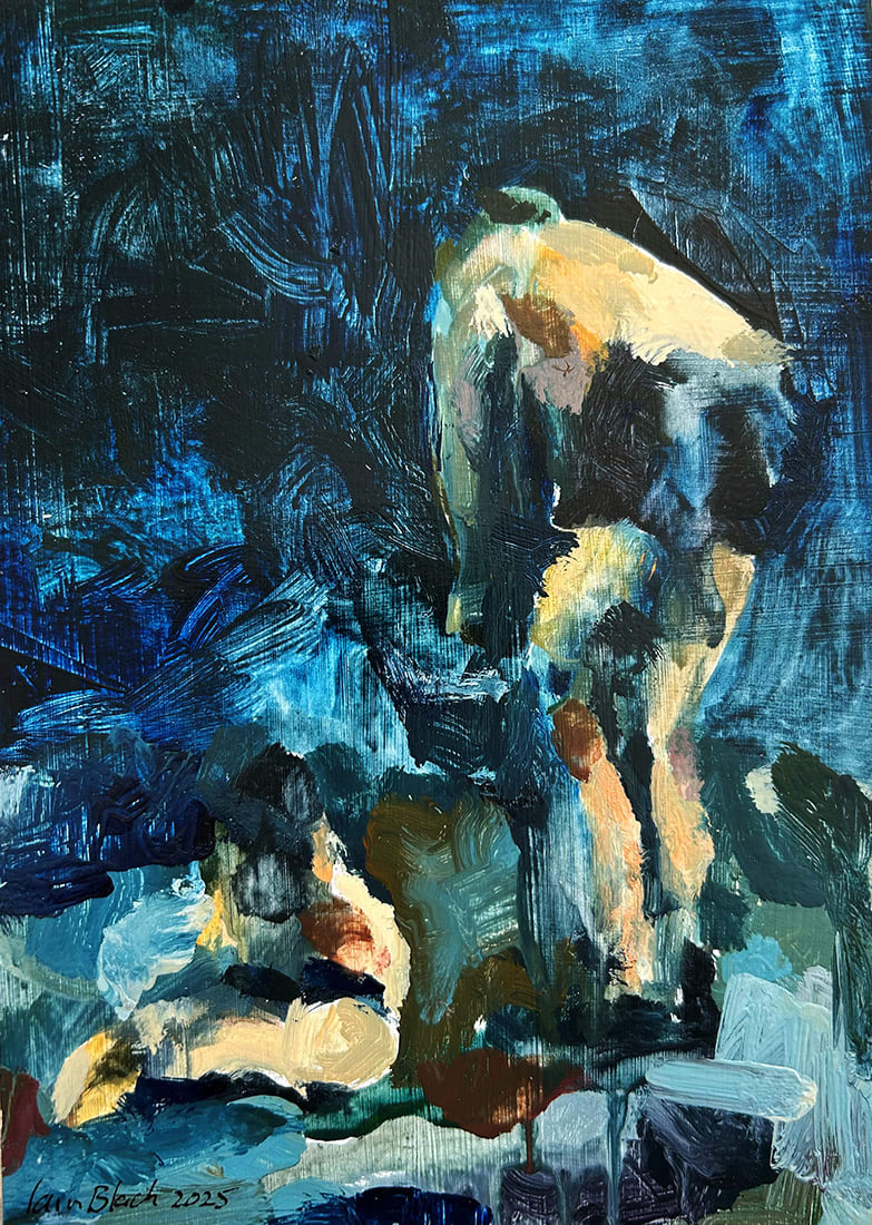 Iain Black, Blue Beach (92)