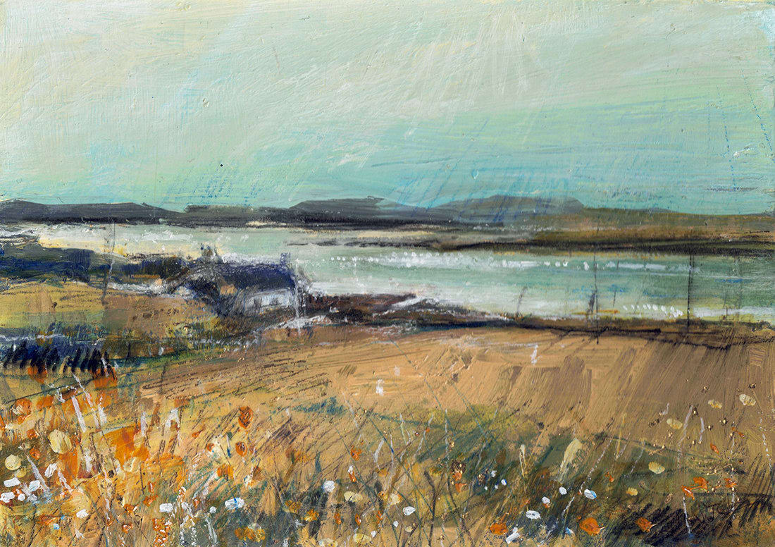 Sarah Carrington, Field and Cottage (310)