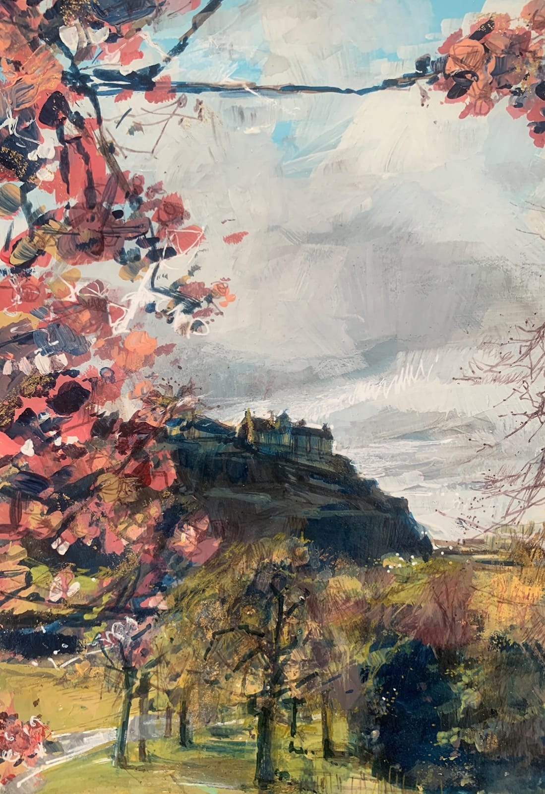 Sarah Carrington, Blossom in the Gardens (214)