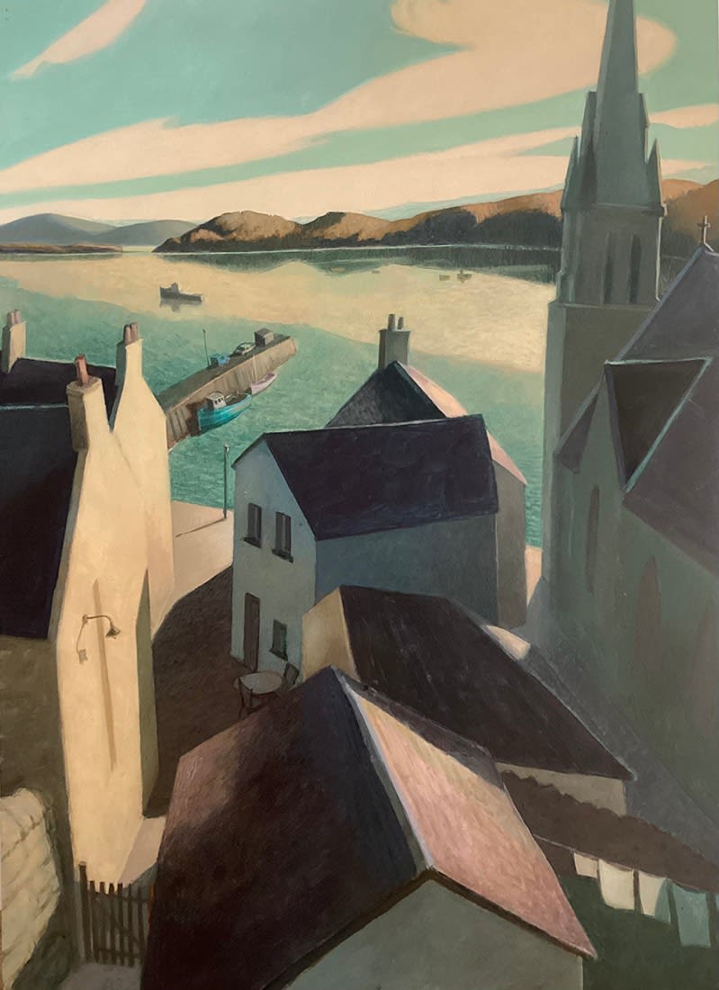 Neil MacDonald PAI RGI RSW, Autumn Light, Tobermory