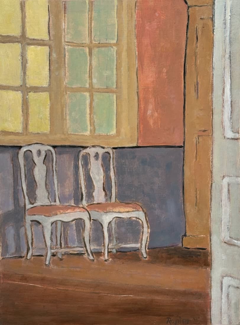 Audrey Rapier, Two Chairs, Gripsholm Castle (183)