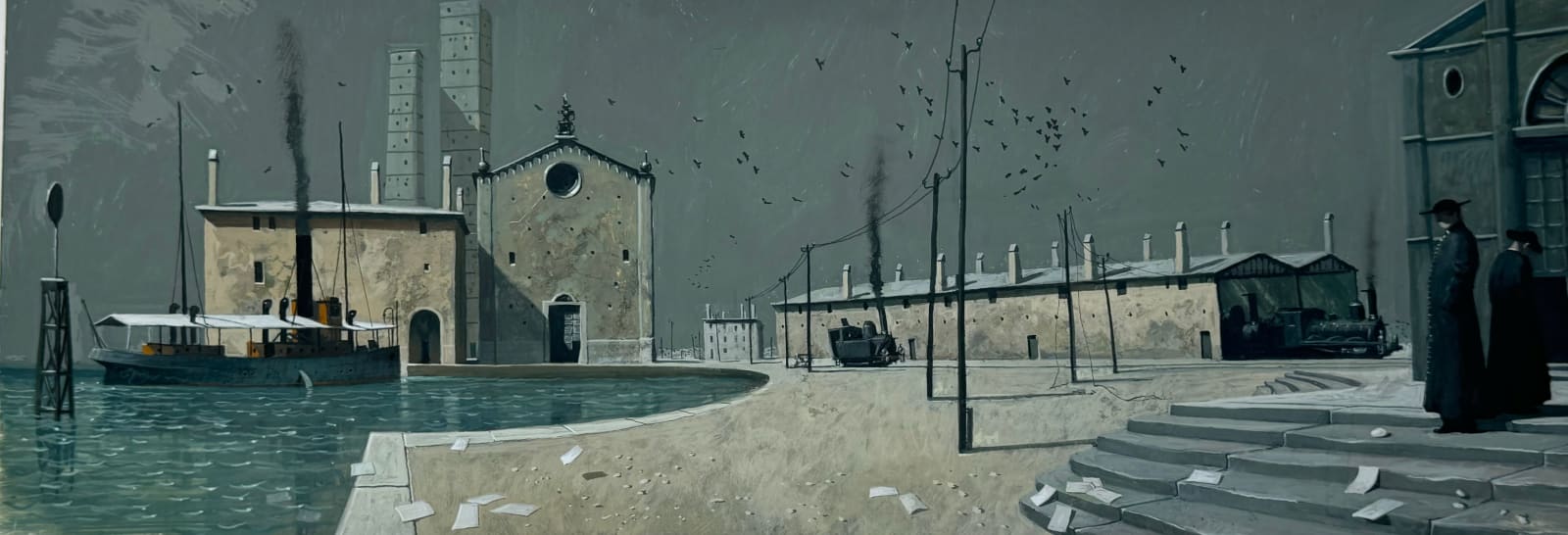 James McNaught RSW RGI, The Moist Aroma of a Red Velvet Glove