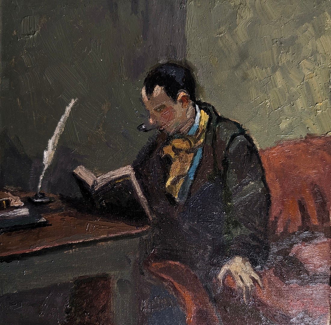 Peter Thomson, Baudelaire....after Courbet