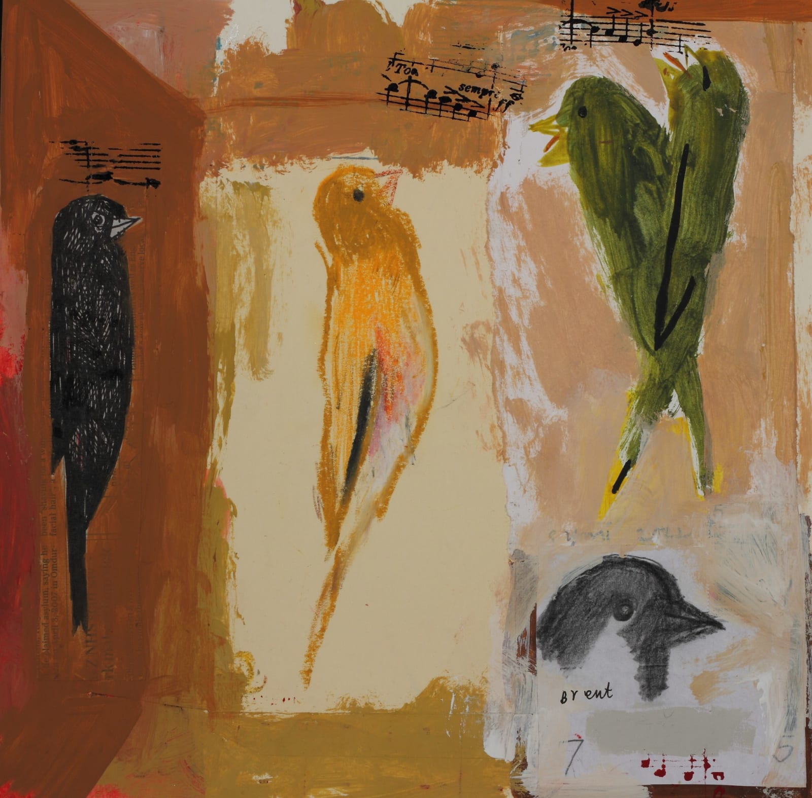 Brent Millar, Green Song Birds, Symi Greece