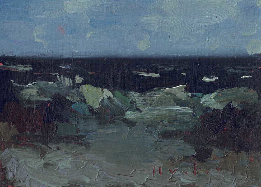 Caroline Hunter, Sea at Evening (254)