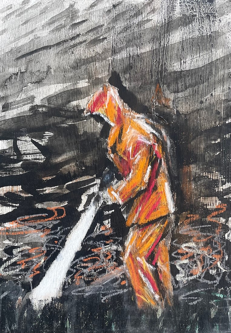 Finlay Trevor, Washing the nets (302)