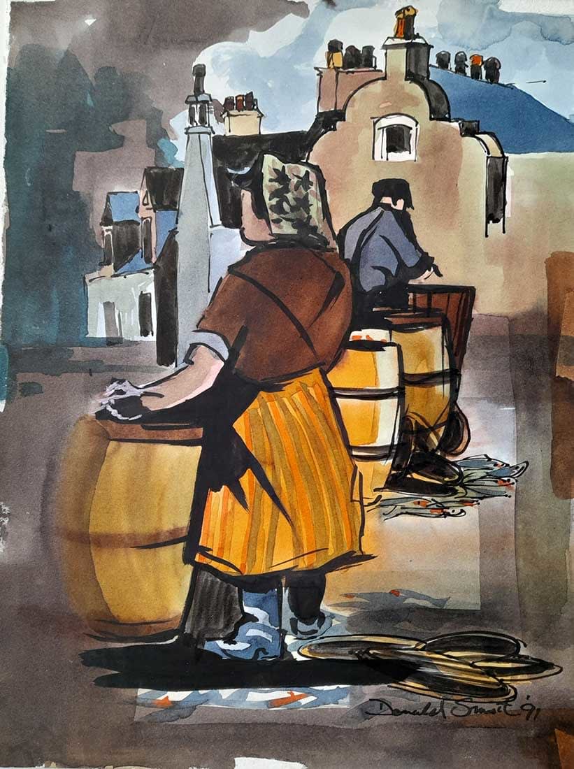 Donald Smith (1926–2014), Fishergirl, 1991