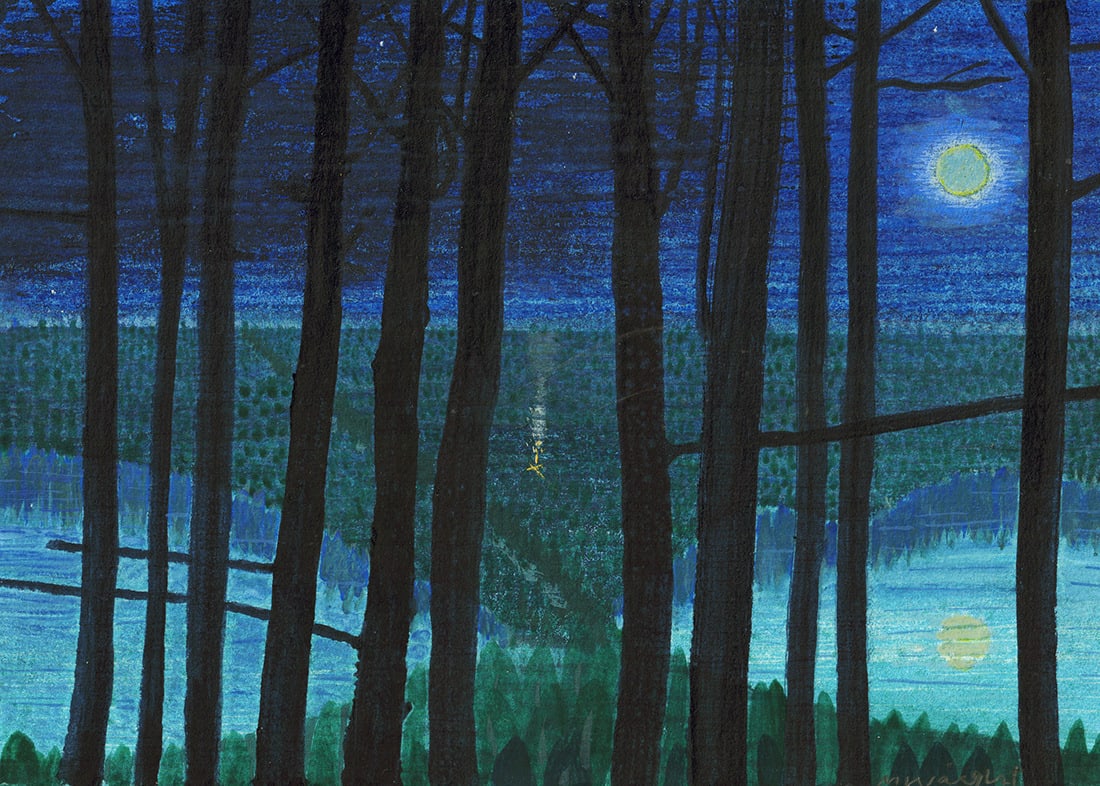 Michael Waight, Campfire Evening (248)