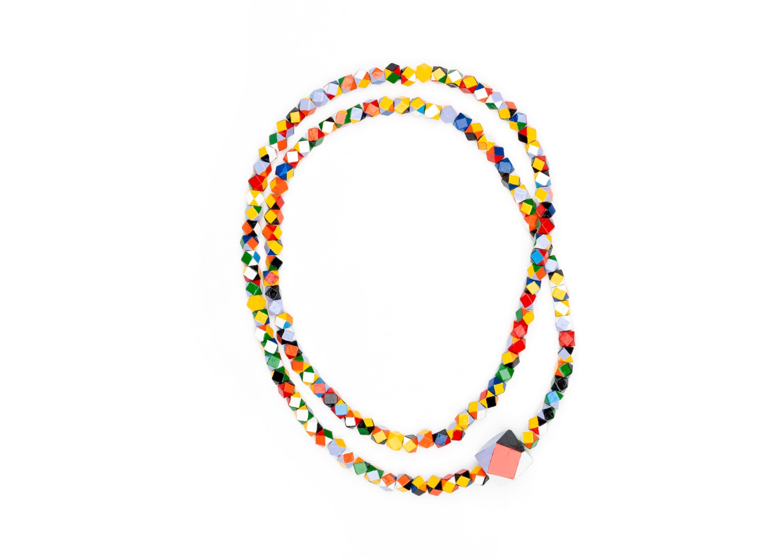 Rebecca Hannon, Harlequin Hex Bead, 2025