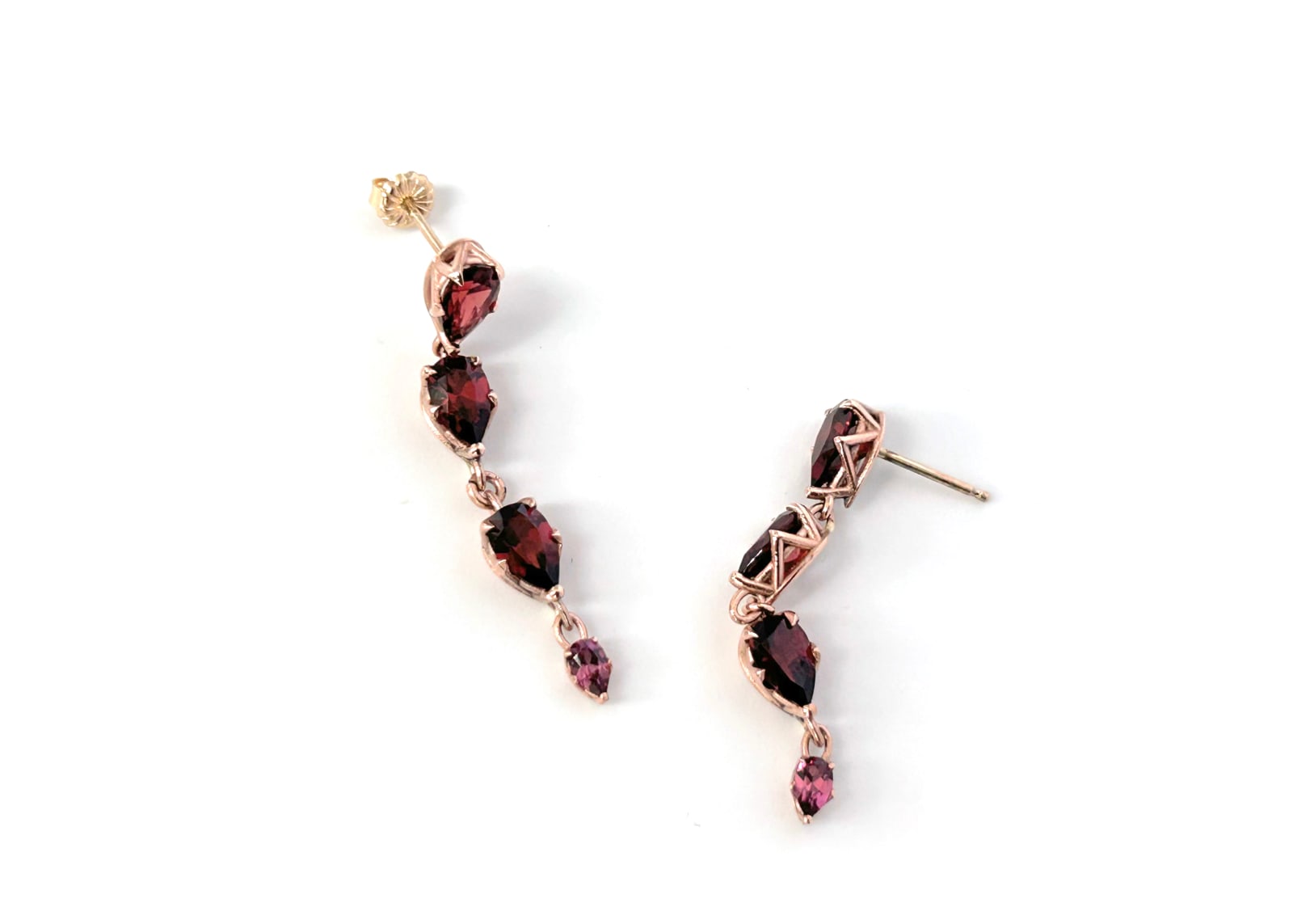 Aaron Decker, Queen's Earrings - 4 Stone