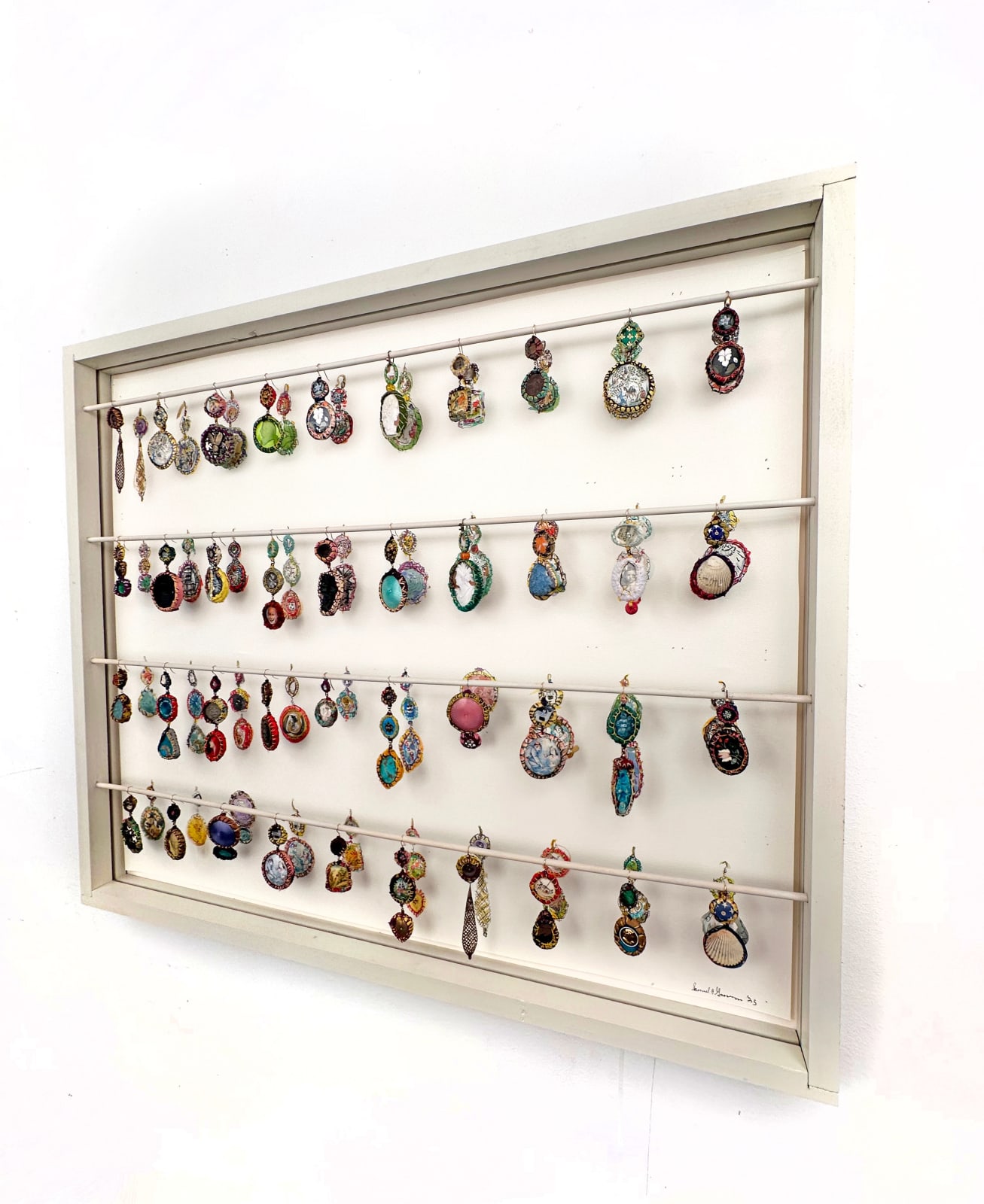 Samuel Gassman, All The Single Earrings, 2025