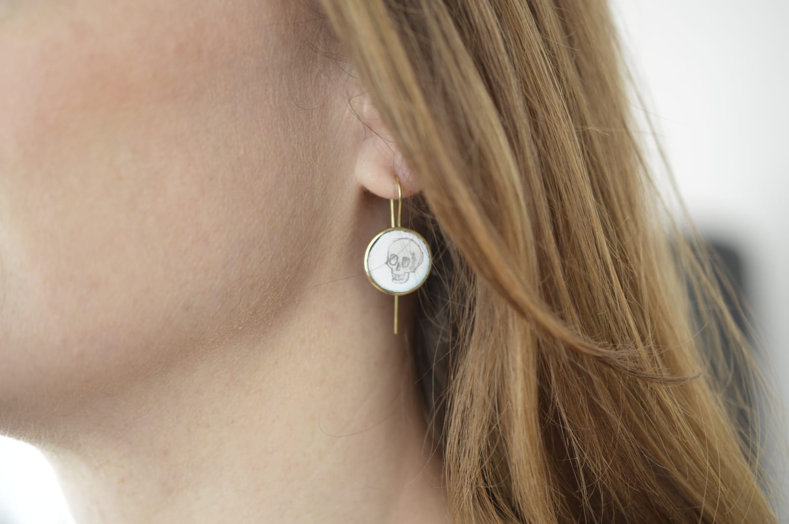 Jutta Klingebiel, Butterfly & Small Skull, 2025