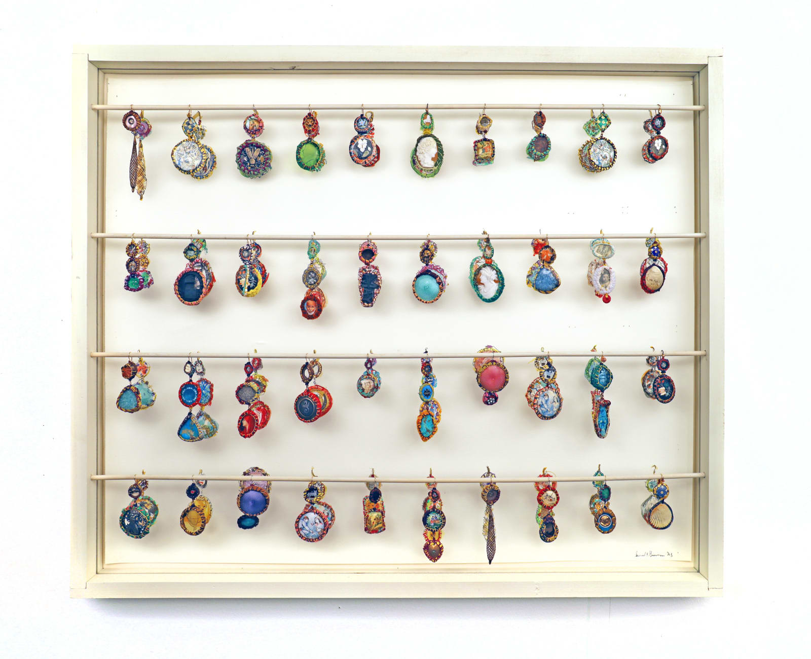 Samuel Gassman, All The Single Earrings, 2025