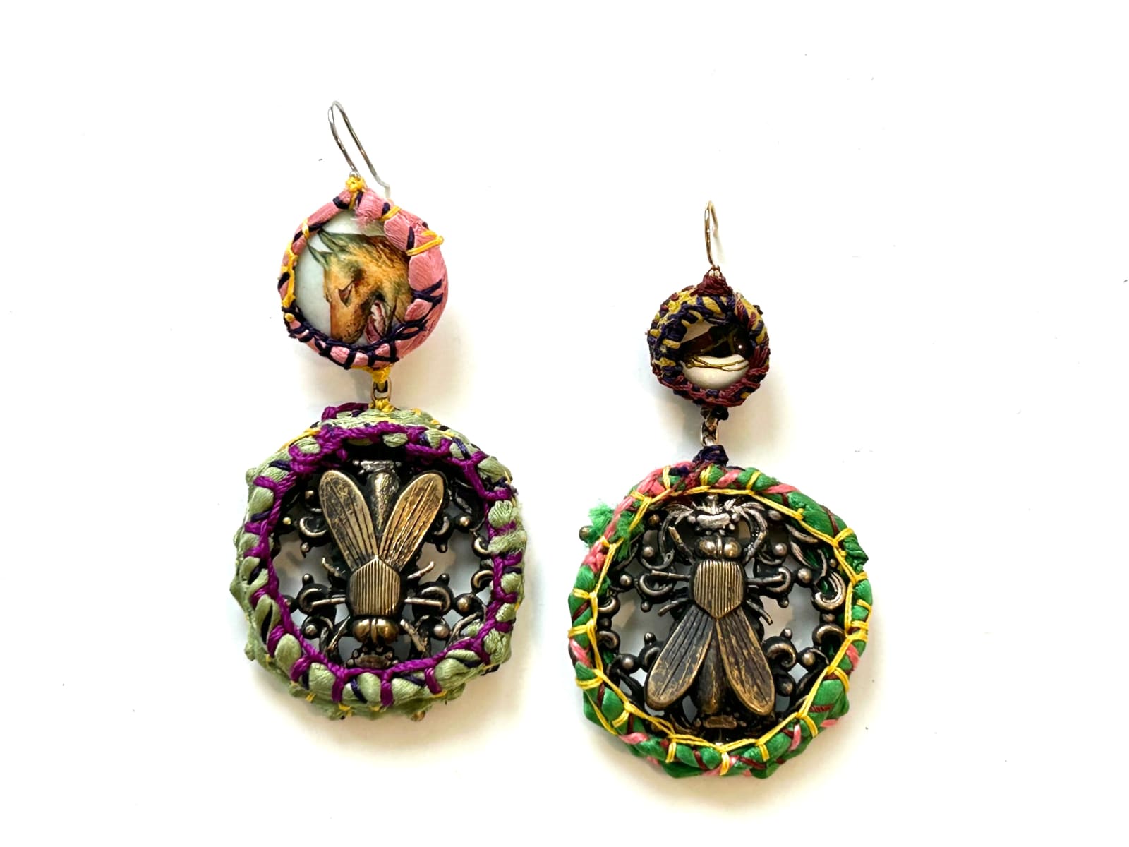 Samuel Gassman, Pair of Earrings 2, 2025