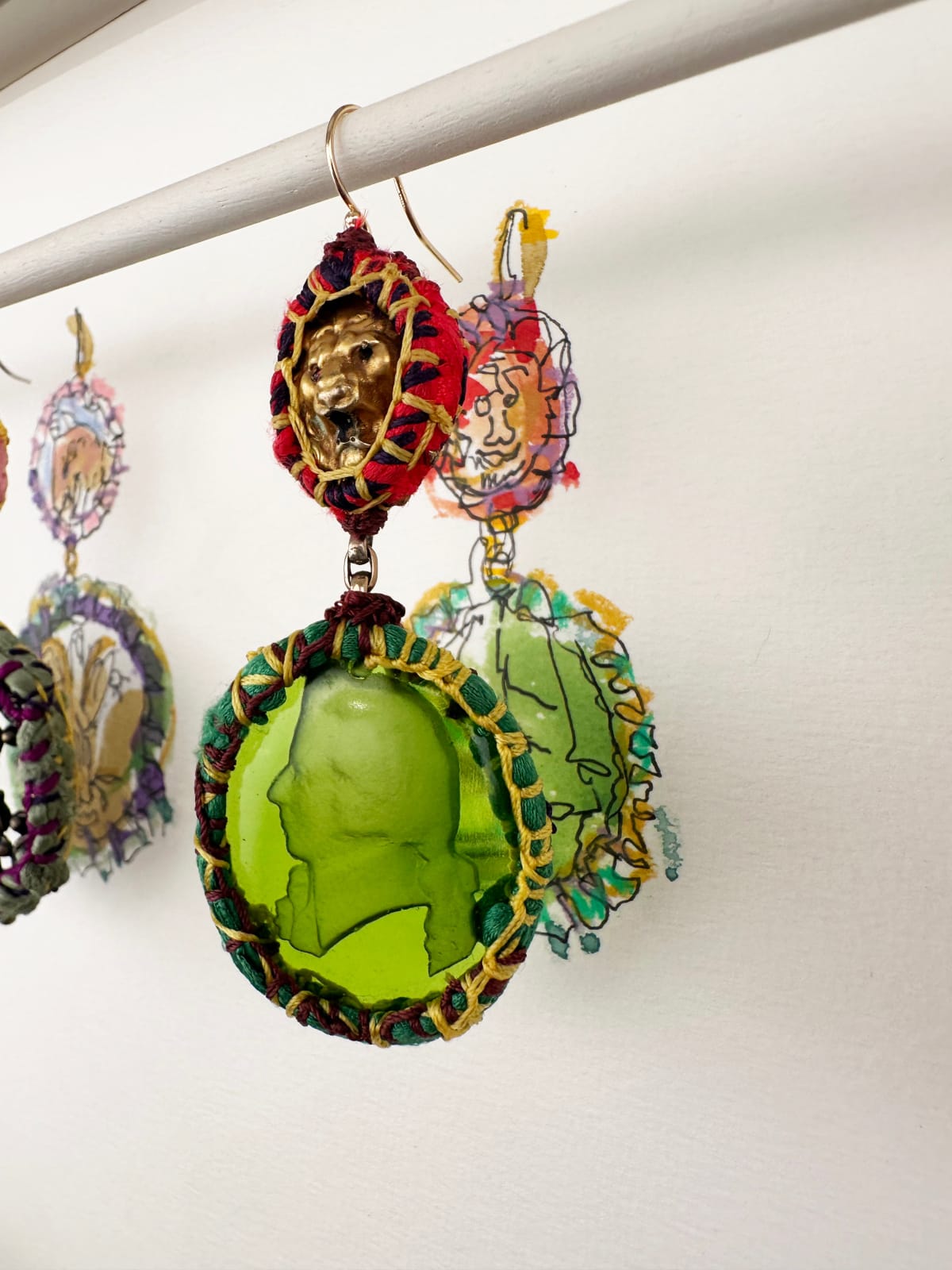 Samuel Gassman, All The Single Earrings, 2025