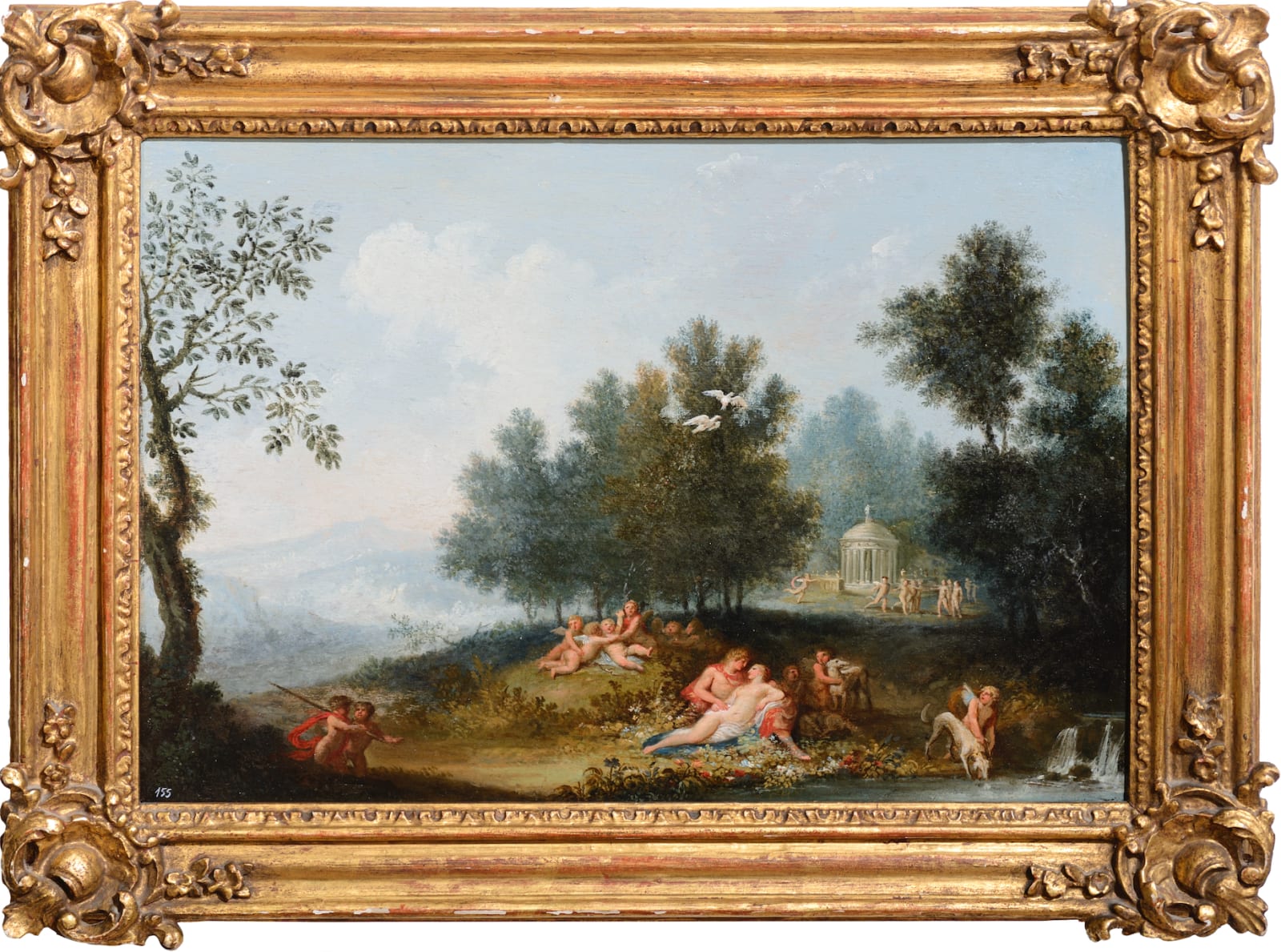 Andrea Appiani, Paesaggio ideale con Venere e Adone, 1799-1801