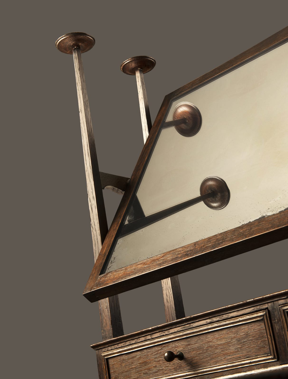 Charles Francis Annesley Voysey, Dressing table mirror, ca. 1897