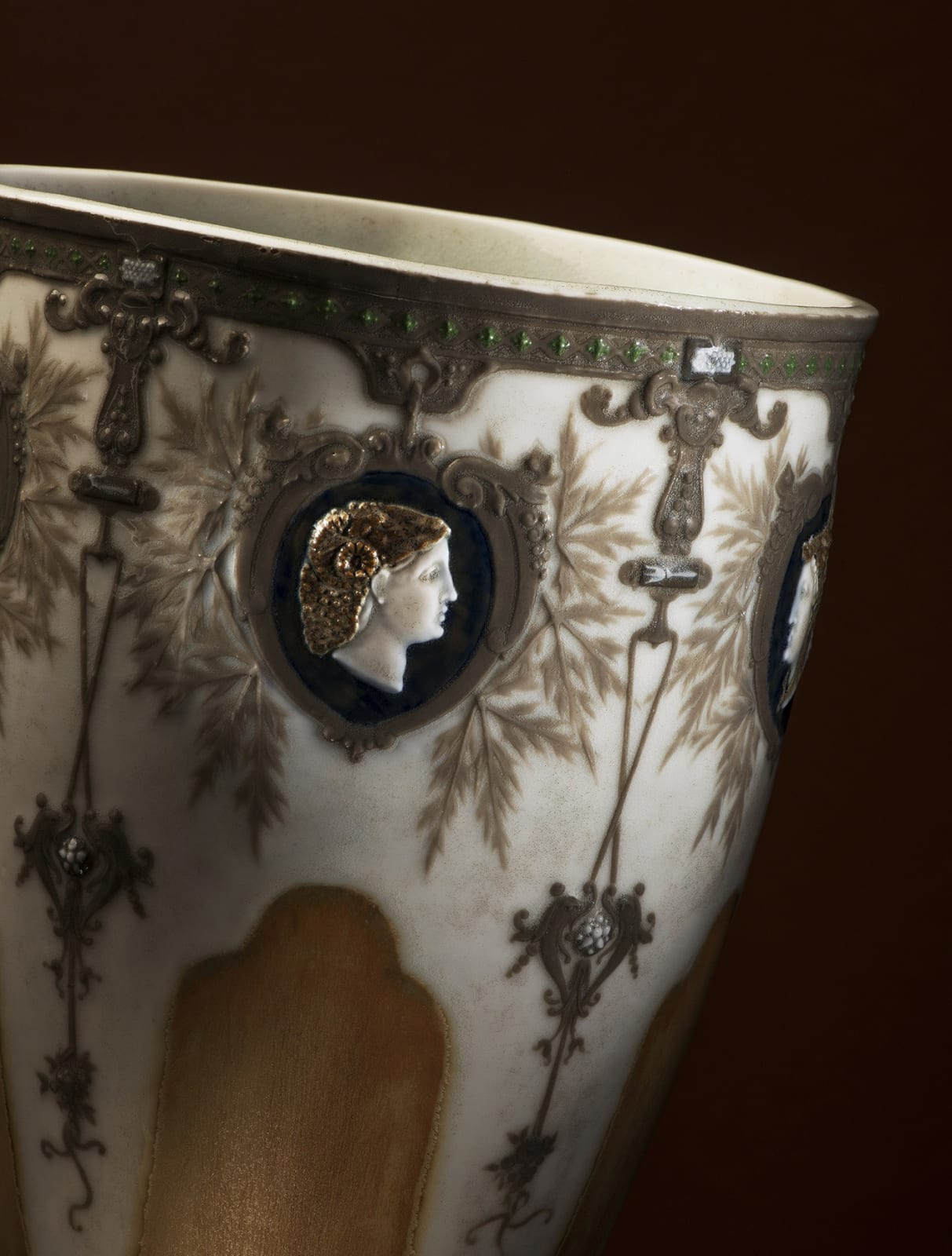 Taxile Doat, 'The Amazons' vase, 1901