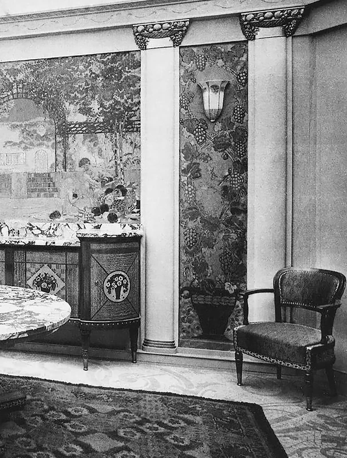 Henri Rapin, One of a Pair of Armchair , 1921