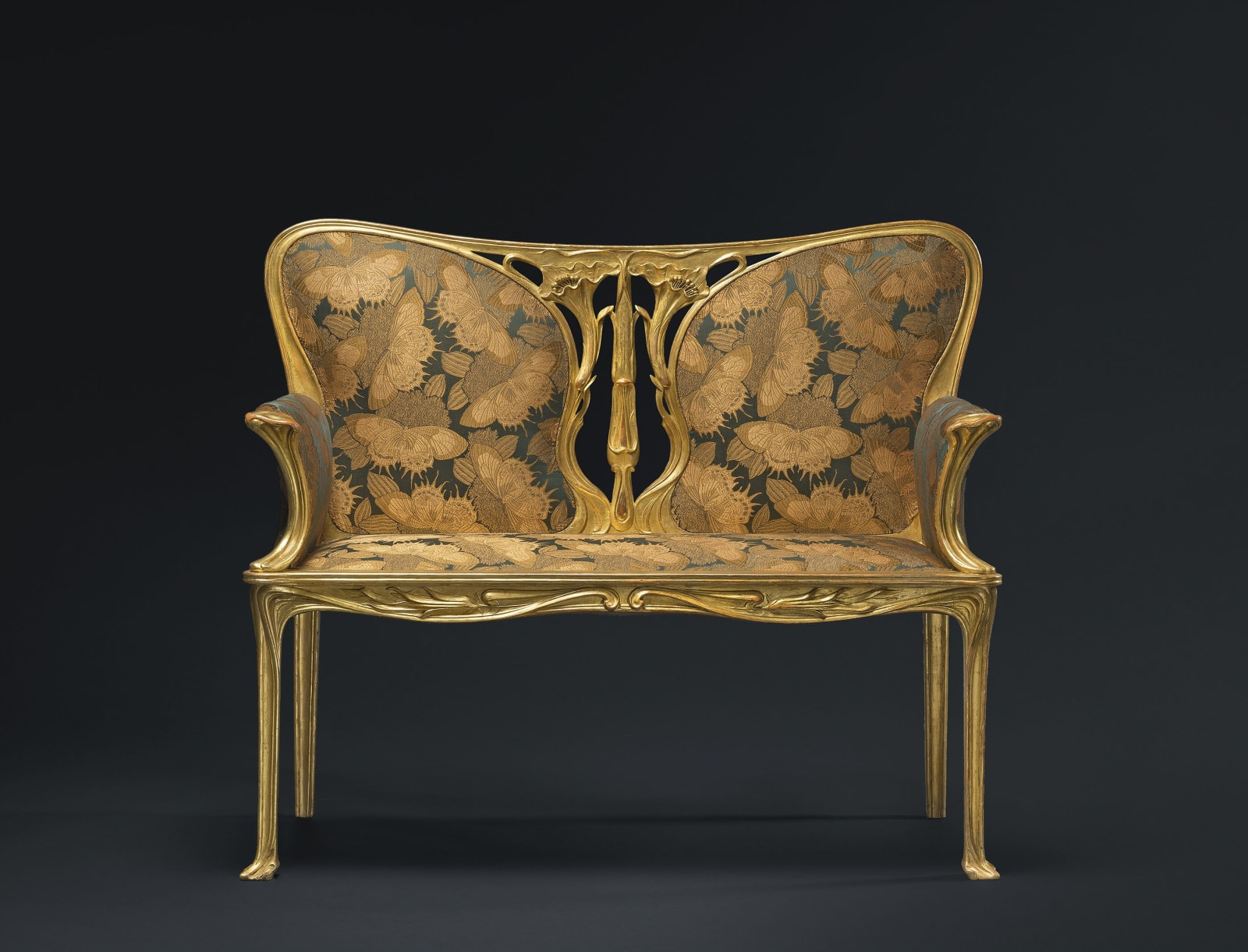 Georges de Feure, Settee, ca. 1900