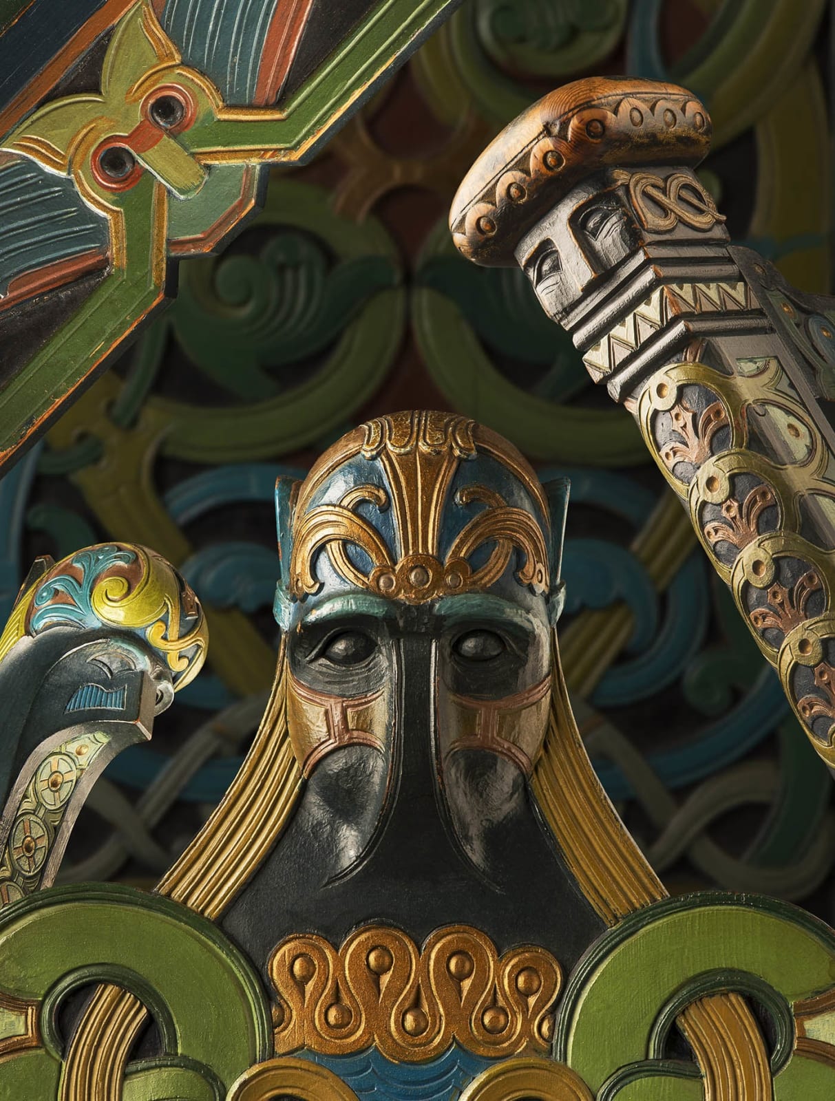 Lars Kinsarvik, Throne armchair, ca. 1910