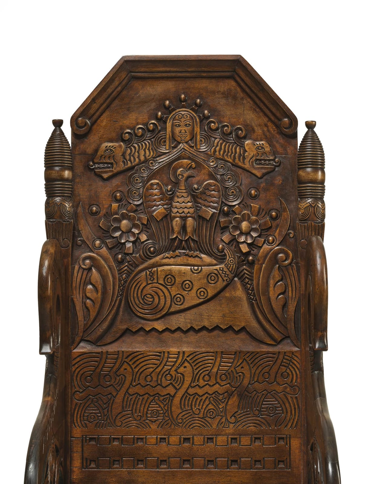 Sergei Malyutin, ‘Teremok’ armchair, 1903 (designed) 1905 - 1917 (made)