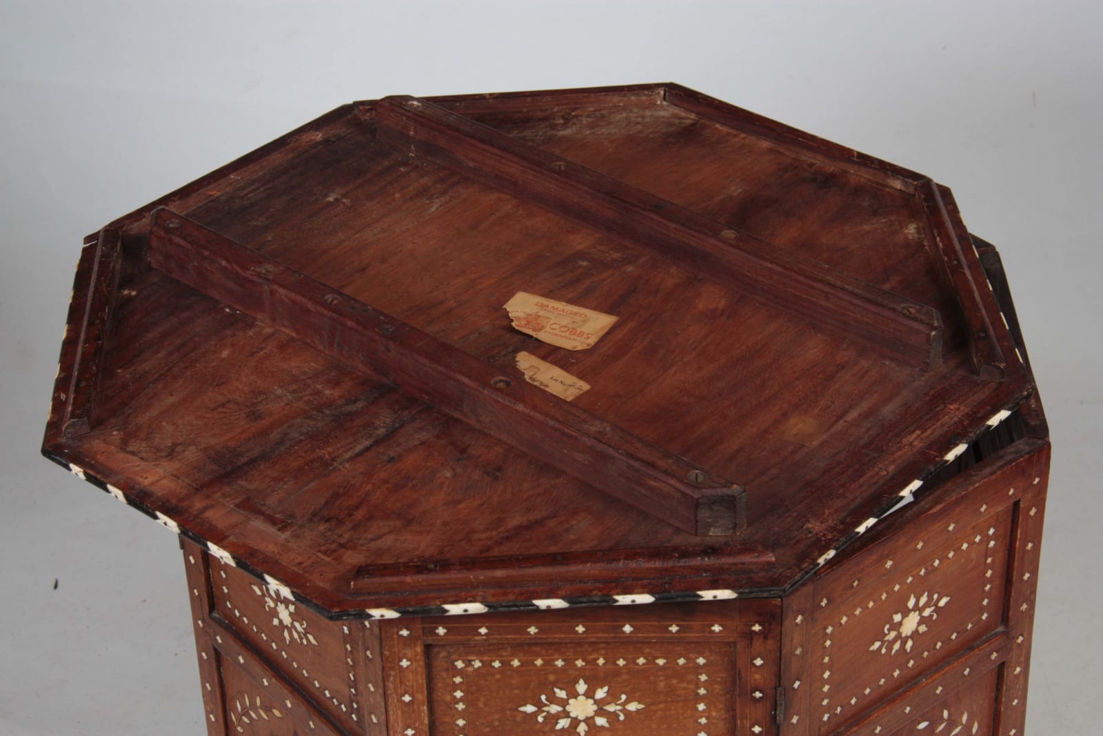 Large 19th Century Anglo-Indian Octagonal Table