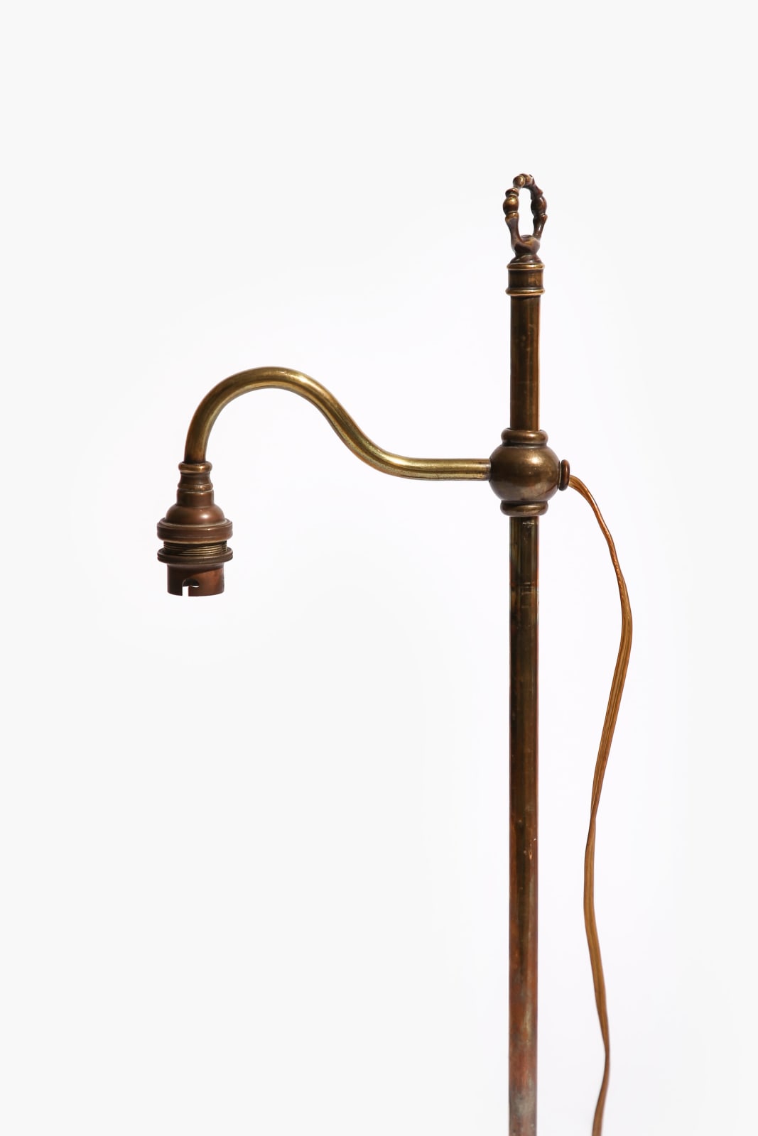 Early 20th Century English Brass Student's Lamp