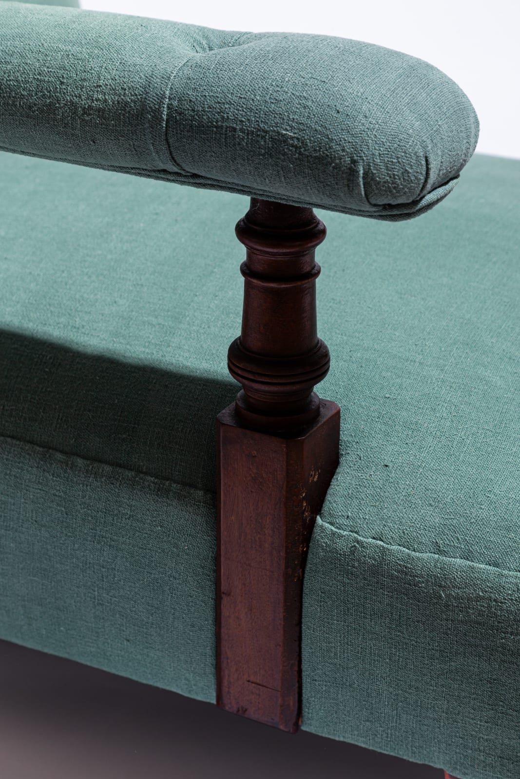 Large Victorian Open Armchair by Maple & co.