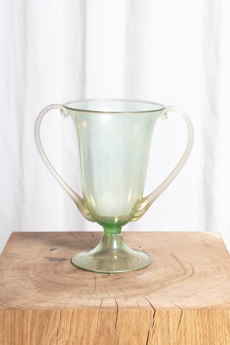 Twin-Handled Vase by Salviati & co.