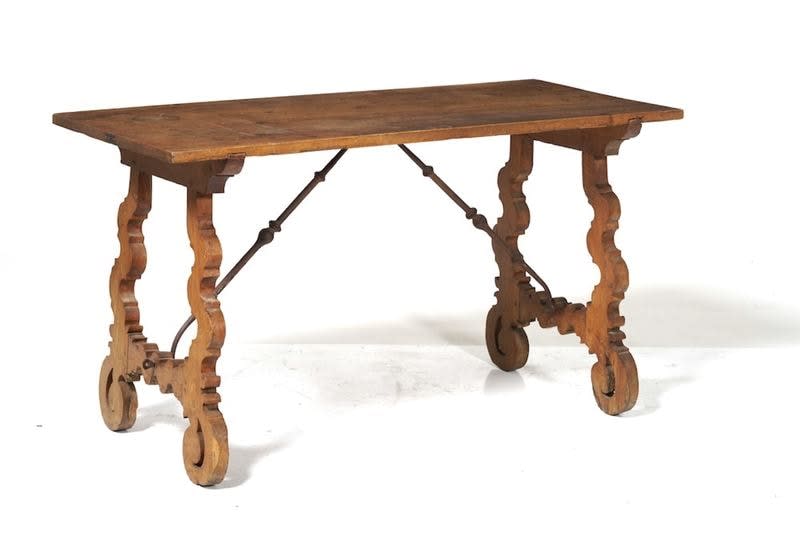 19th Century Italian Walnut 'Fratino' Table