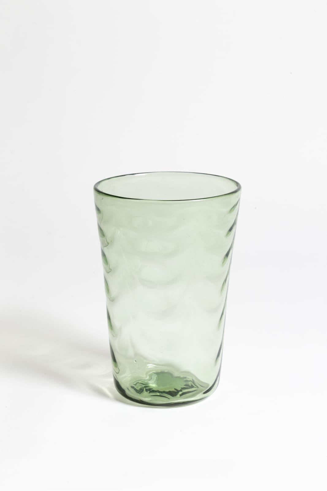 Sea Green Whitefriars Glass Vase