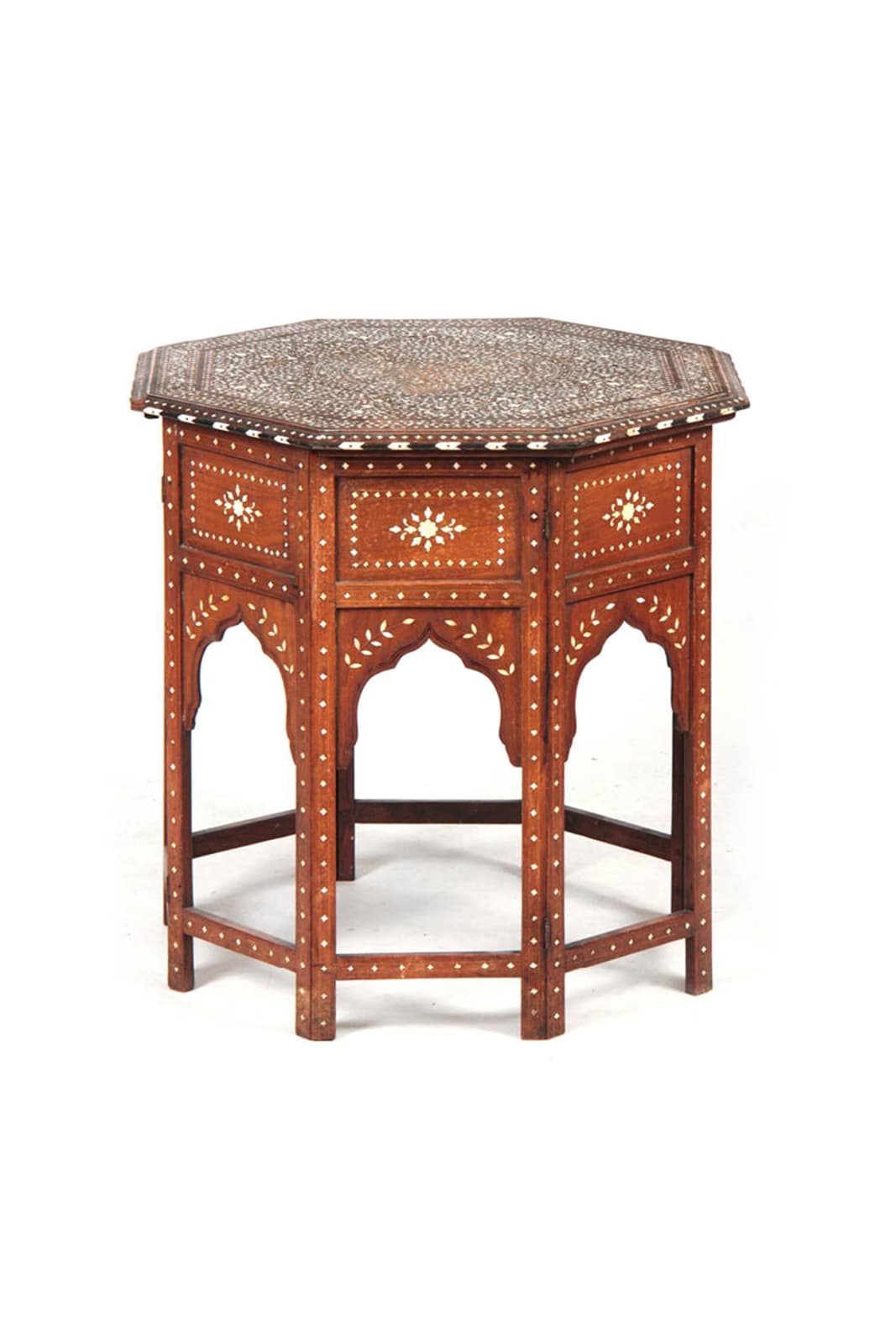 Large 19th Century Anglo-Indian Octagonal Table