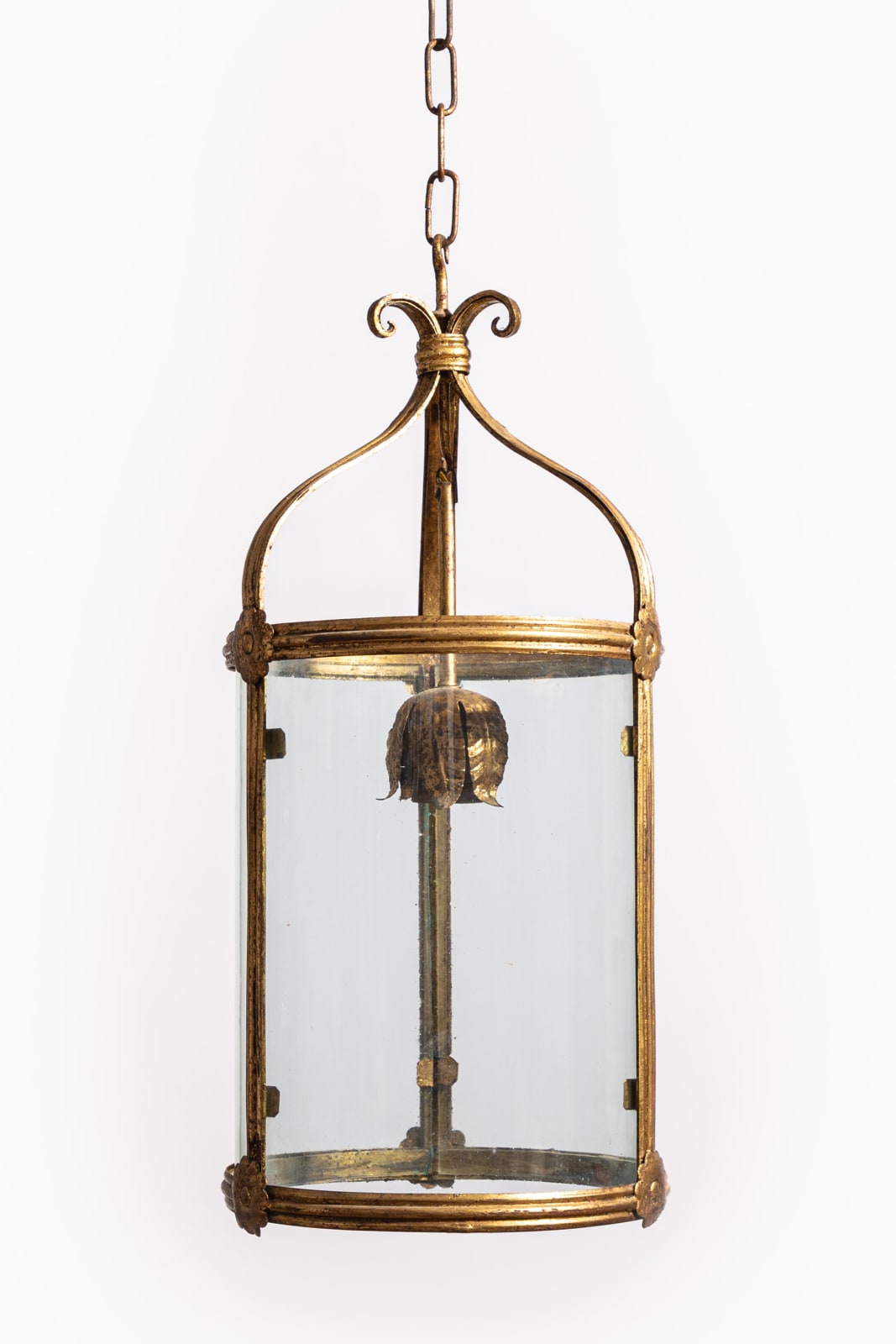 Antique Italian Gilt Toleware Lantern