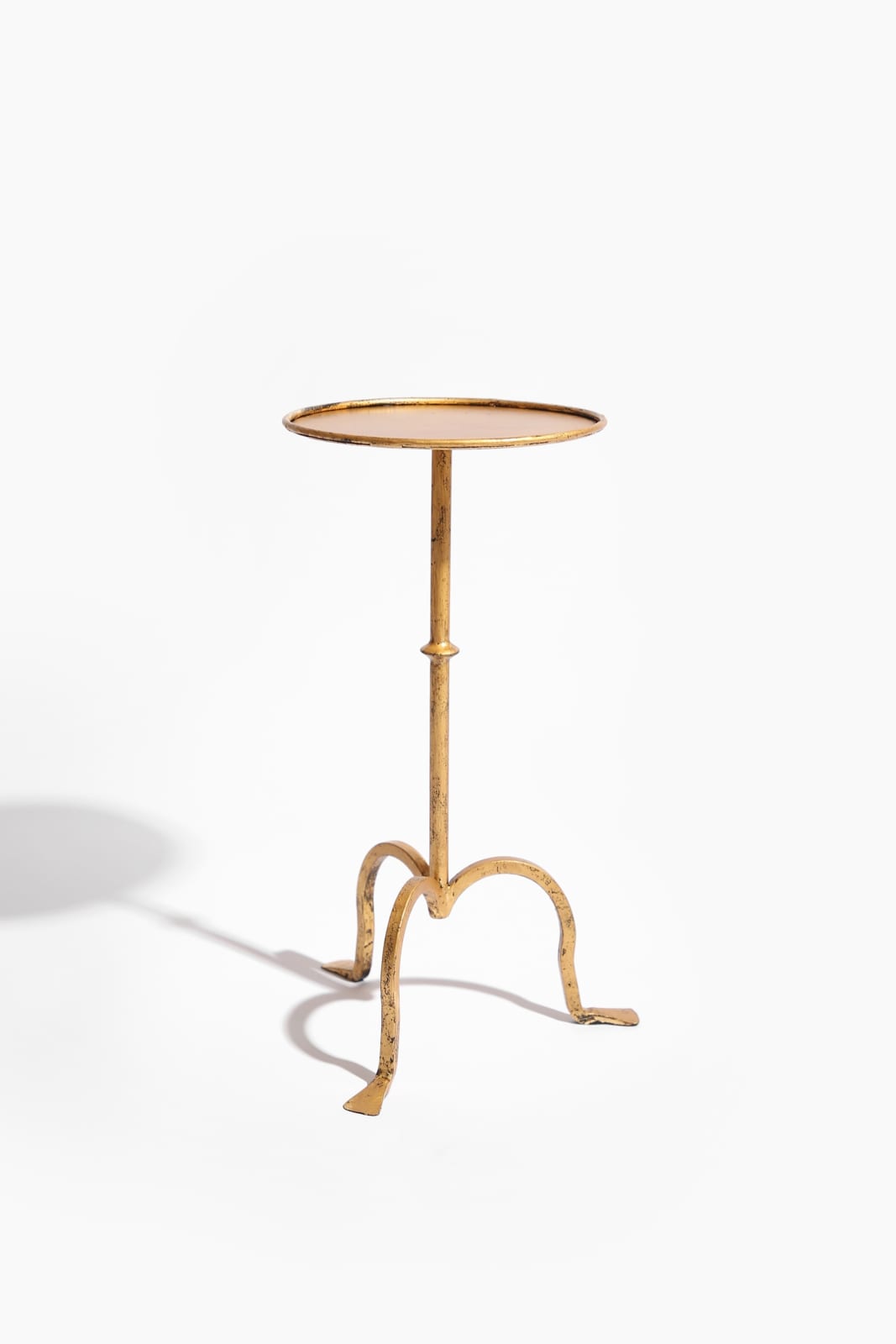 Gilt Iron Martini Table