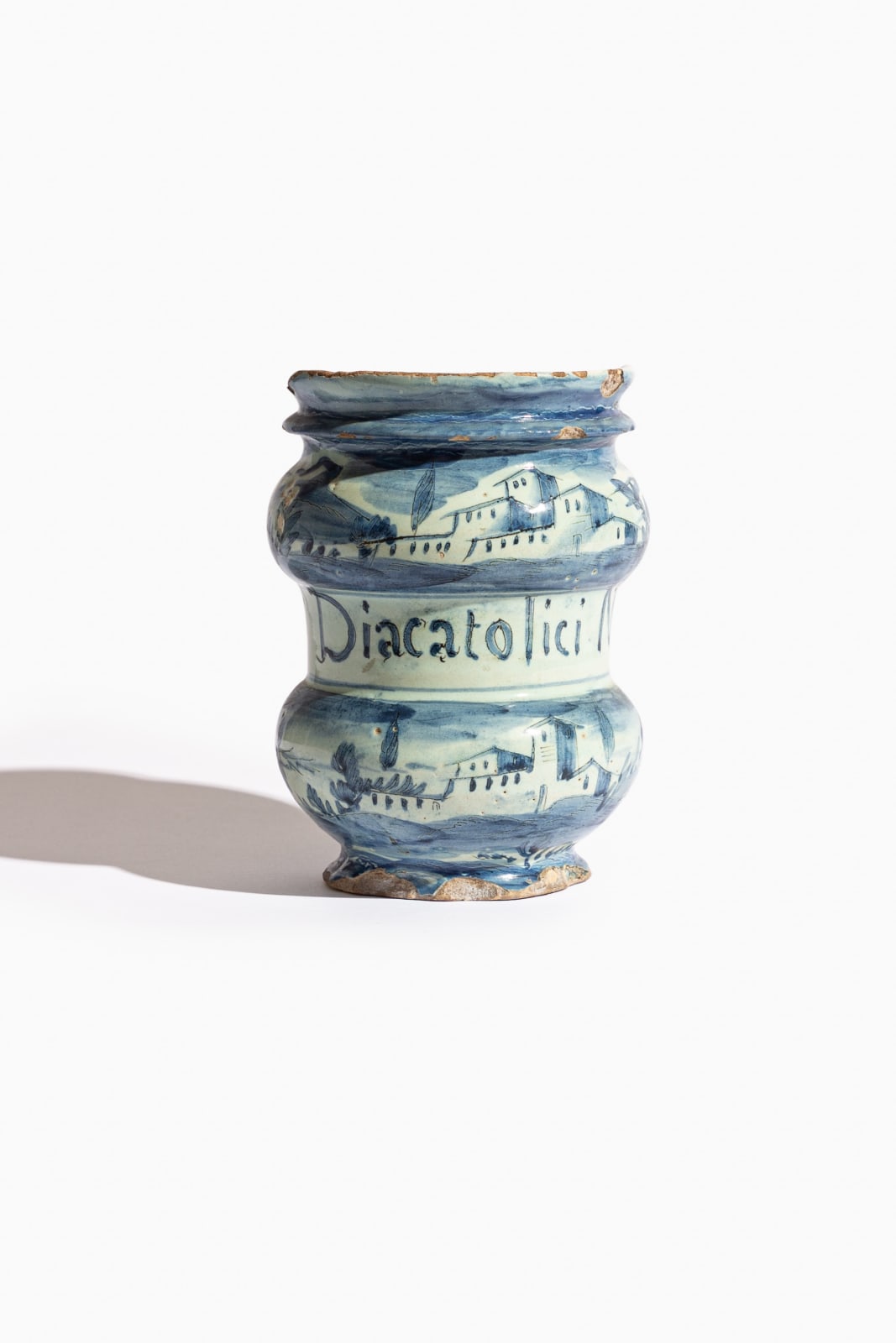 Collection of antique Italian Maiolica Albarelli